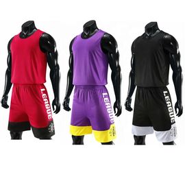 Custom Cheap Unisex Multicolor Fashion Reversible Basketball Jersey Uniform 2019