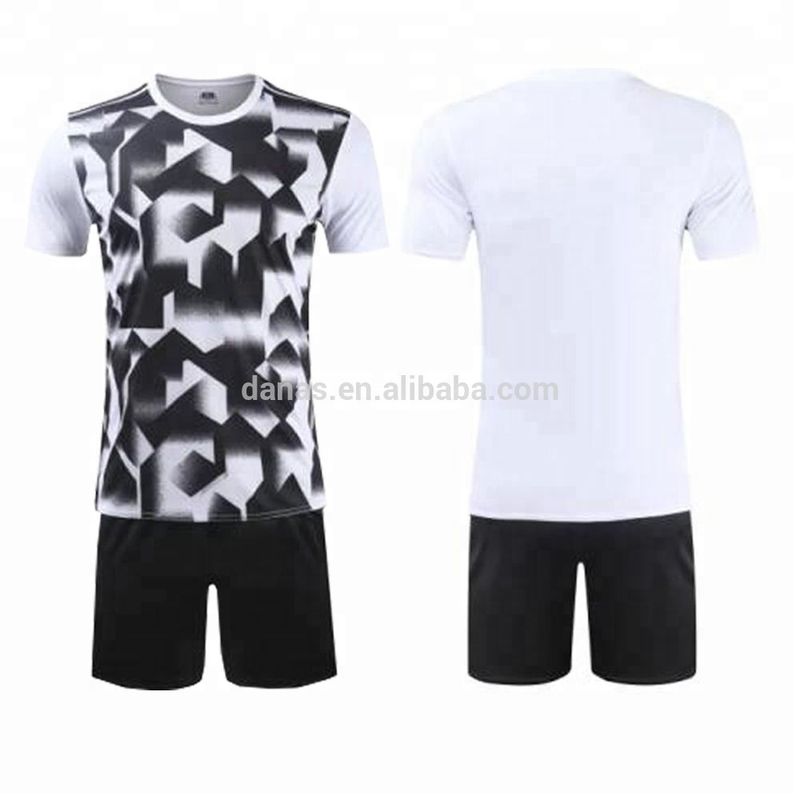 Hot Sale Comfortable Polyester Sublimation Soccer Wear Jersey Football