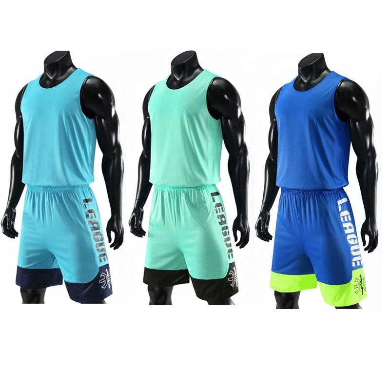 Custom Cheap Unisex Multicolor Fashion Reversible Basketball Jersey Uniform 2019