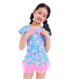 Ddult Children Short Sleeve Lovely Swimsuit