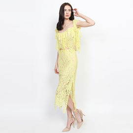 fashion apparel 2 pieces daisy lace women dress
