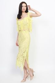 fashion apparel 2 pieces daisy lace women dress