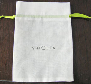 Recycled 100% Cotton Drawstring Pouch