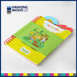 Custom Full color Spiral Bound Book Printing ,  Hardcover print spiral bound book