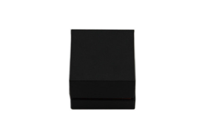 Black Square Cardboard Bracelet Gift Box For Luxury Jewelry Packaging