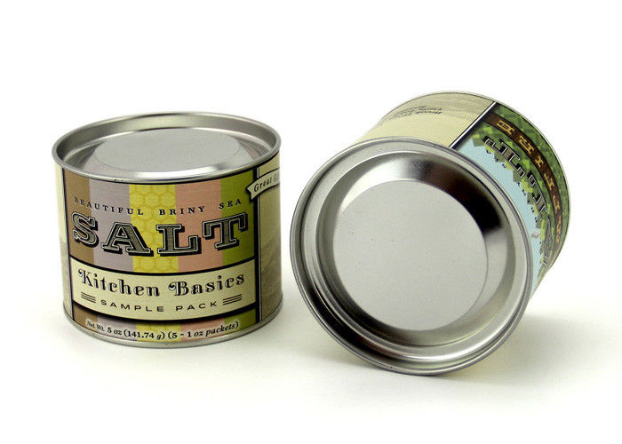 Delicate Paper Composite Cans , Eco-friendly Food Packaging Tube